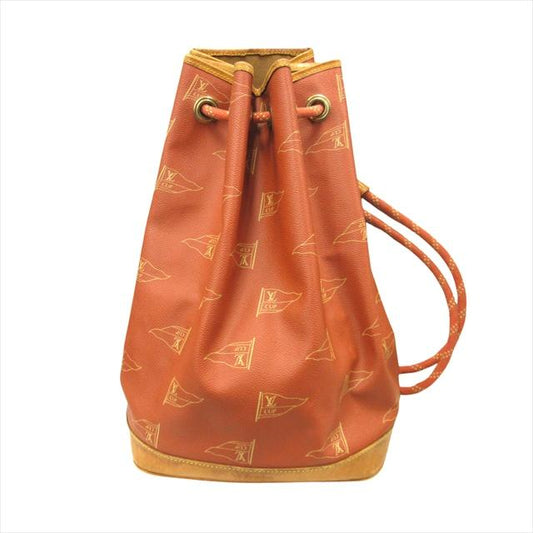 LOUIS VUITTON 正品复古 1995 Louis Vuitton Cup Limited Saint Tropez 单肩包 M80026 红色