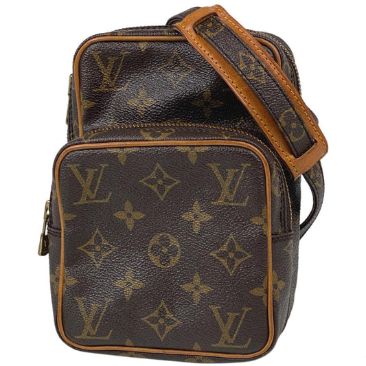 LOUIS VUITTON 正品复古迷你 Amazon 斜挎包 Monogram M45238