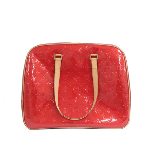 LOUIS VUITTON Authentische Vintage Monogramm Vernis Sutton M91080 Rouge Handtasche
