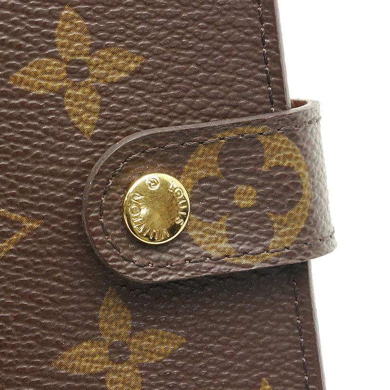 LOUIS VUITTON Authentic Vintage Agenda PM Monogram 6-Ring