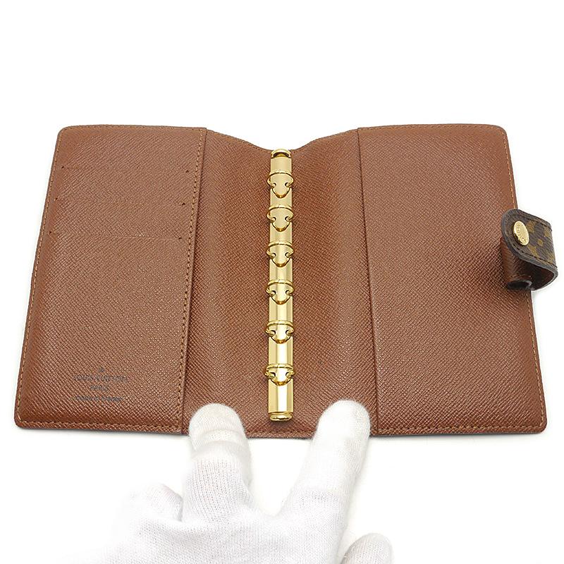 LOUIS VUITTON Authentic Vintage Agenda PM Monogram 6-Ring