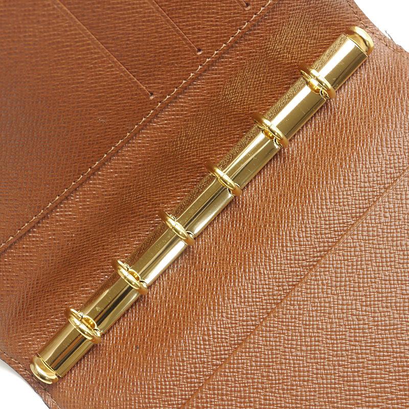 LOUIS VUITTON Authentic Vintage Agenda PM Monogram 6-Ring