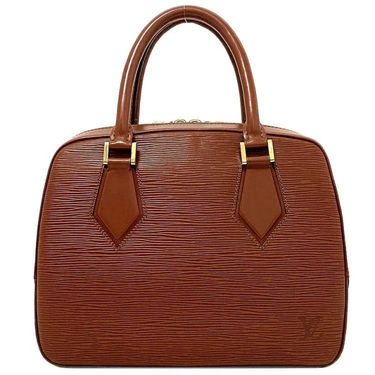 LOUIS VUITTON 正品复古手提包 Sablon Epi Kenya 棕色 M52043