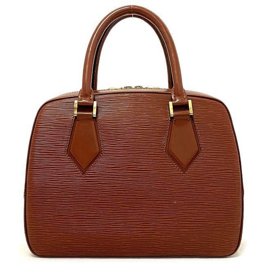 LOUIS VUITTON 正品复古手提包 Sablon Epi Kenya 棕色 M52043