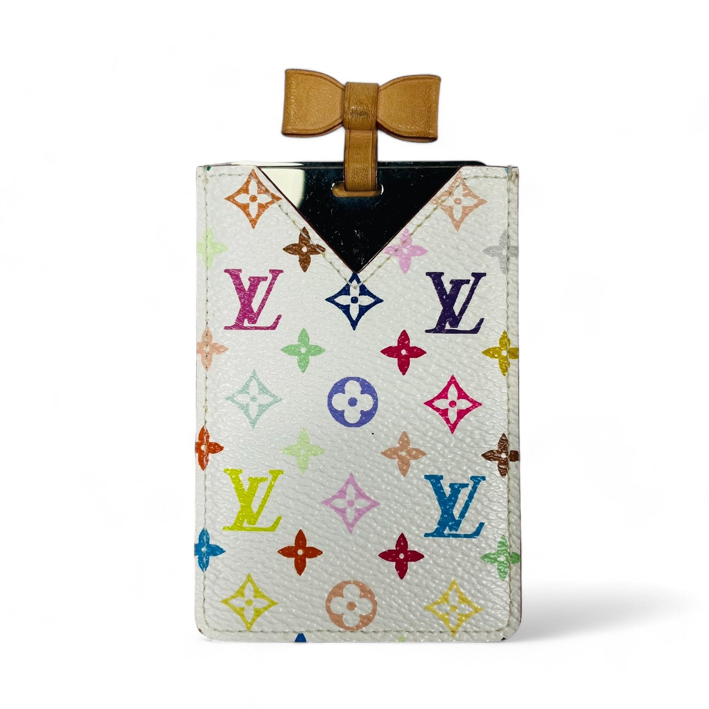 LOUIS VUITTON Authentic Vintage Etui Miroir Compact Monogram Multicolor
