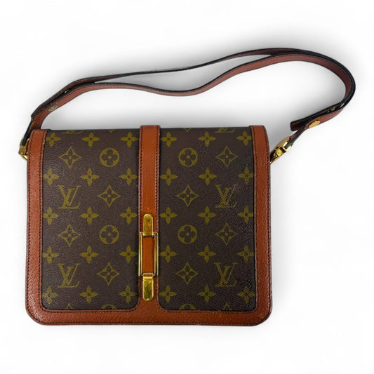 LOUIS VUITTON 正品复古单肩包 Cartouchiere 70 年代法国制造