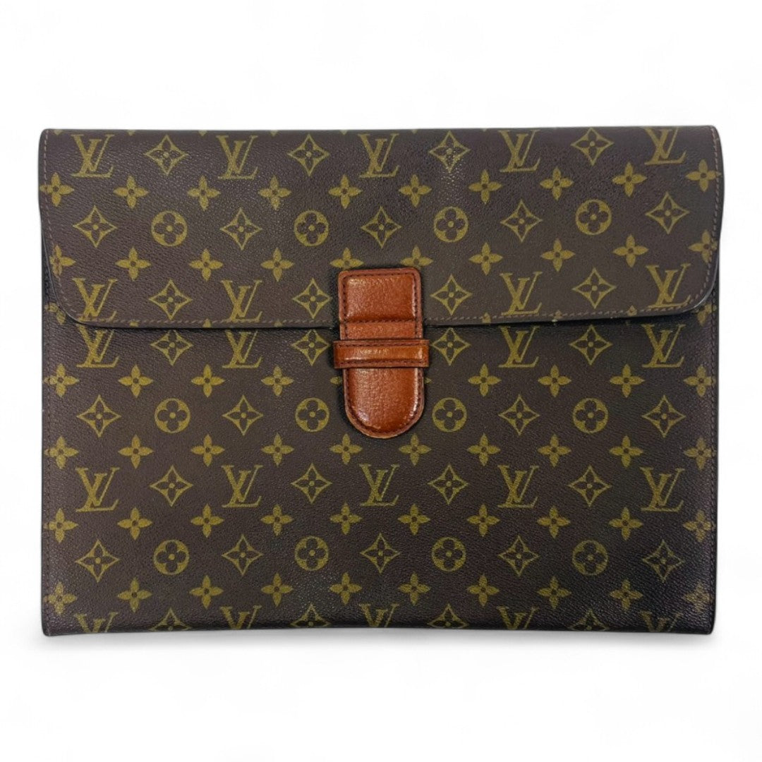 LOUIS VUITTON Monogram Pochette Ministere Business bag / Document case 54