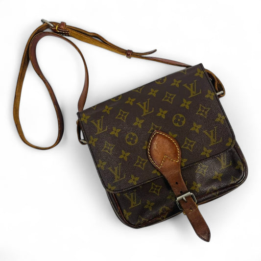 LOUIS VUITTON 正品复古单肩包 Cartouchiere 70 年代法国制造