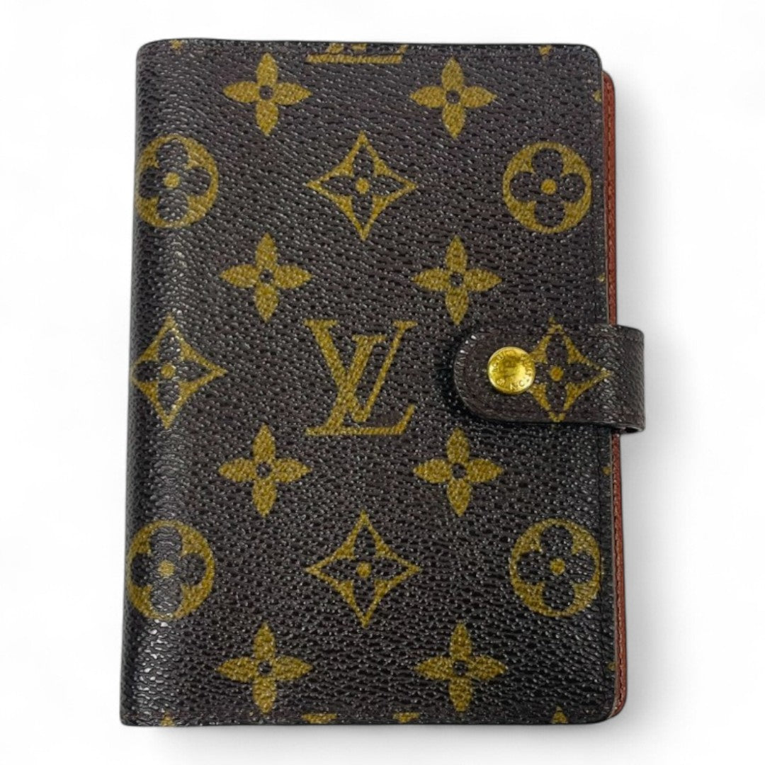 LOUIS VUITTON Monogram Agenda PM R2000