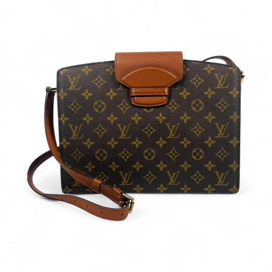 LOIUS VUITTON Monogram Courcelles Shoulder Bag M51375