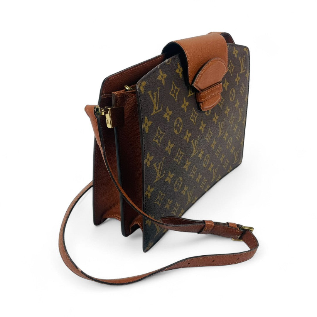 LOIUS VUITTON Monogram Courcelles Shoulder Bag M51375