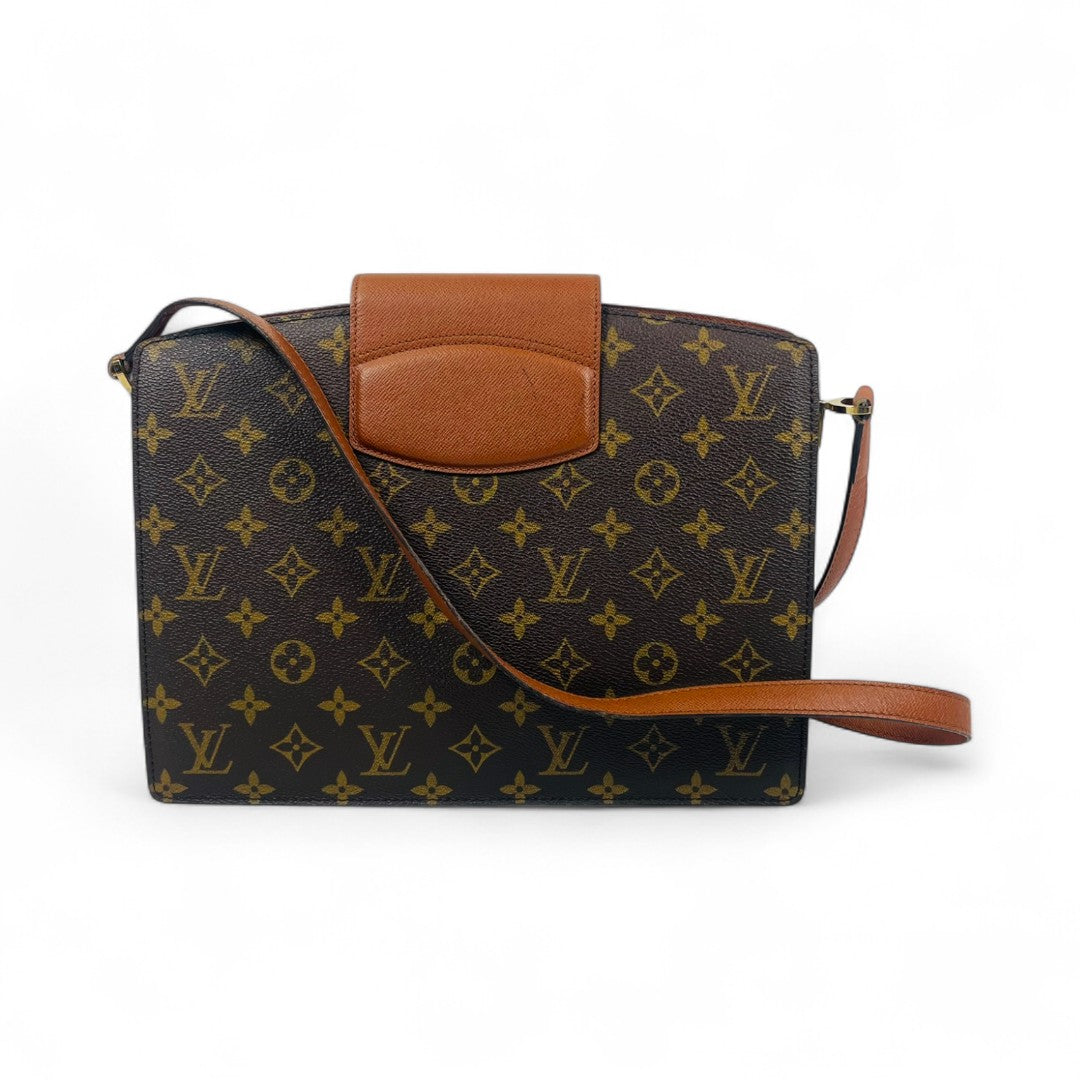 LOIUS VUITTON Monogram Courcelles Shoulder Bag M51375