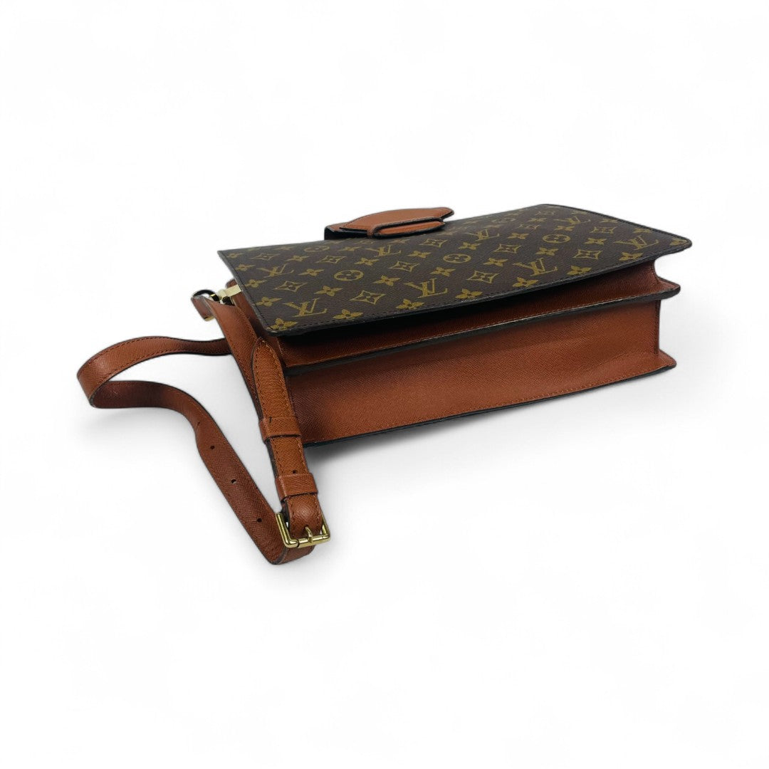 LOIUS VUITTON Monogram Courcelles Shoulder Bag M51375