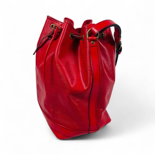 LOUIS VUITTON Epi Noe Red Shoulder Bag M44009