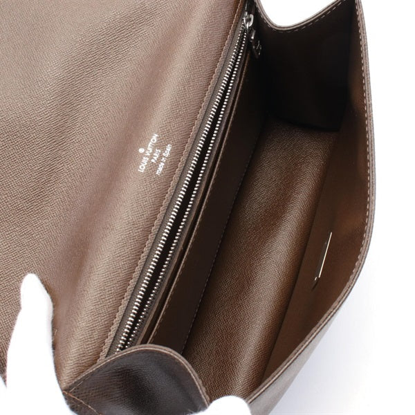 LOUIS VUITTON Monogram S?lenga Ta?ga Ardoise Clutch Bag M30782