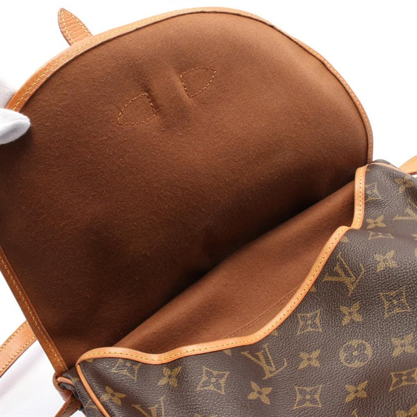 LOUIS VUITTON Monogram Saumur MM Shoulder Bag M40710