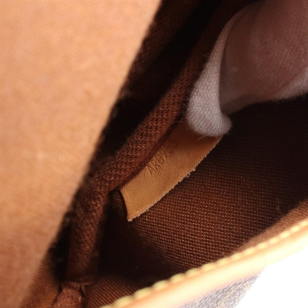 LOUIS VUITTON Monogram Saumur MM Shoulder Bag M40710