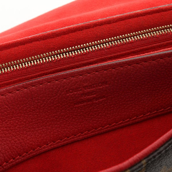 LOUIS VUITTON Monogram Pallas Chain Monogram Cerise Shoulder Bag M41201