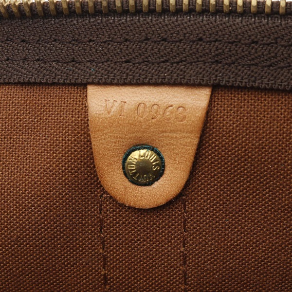 LOUIS VUITTON Monogram Keepall Bandouli?re 45 Travel Bag M41418