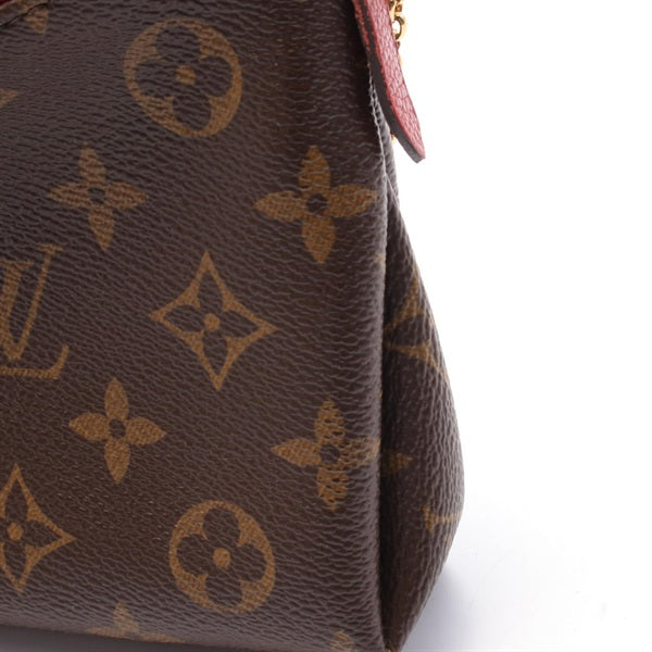 LOUIS VUITTON Monogram Pallas Clutch Handbag M41638