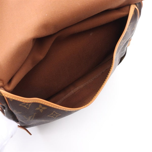 LOUIS VUITTON Monogram Saumur 30 Shoulder Bag M42256