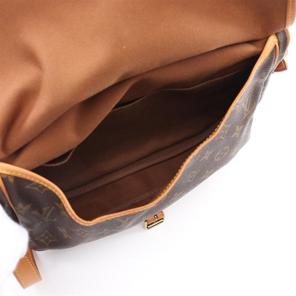 LOUIS VUITTON Monogram Saumur 30 Shoulder Bag M42256