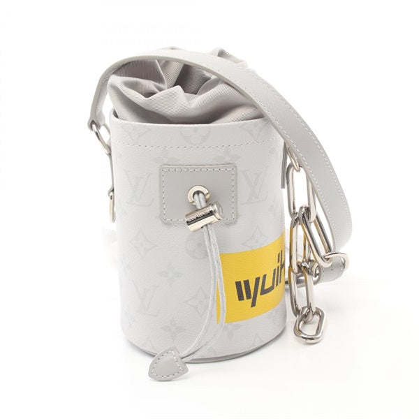 LOUIS VUITTON Monogram Chalk Nano Bag White Monogram Shoulder Bag M44631