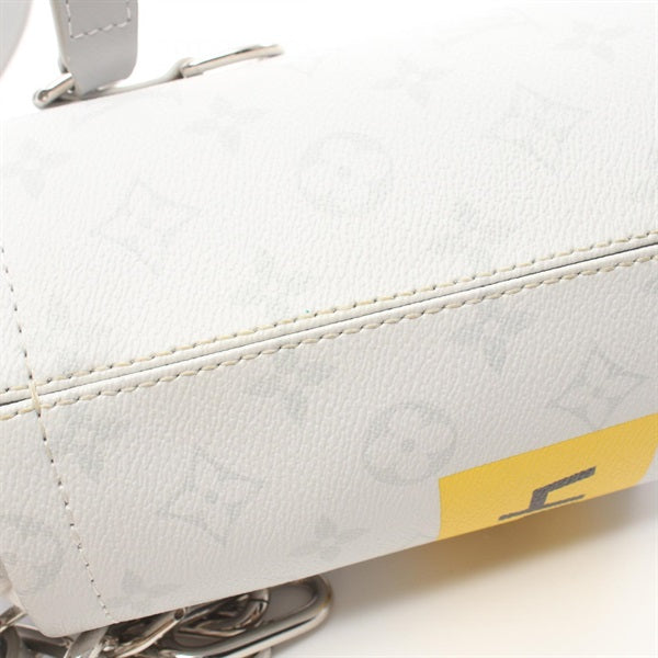 LOUIS VUITTON Monogram Chalk Nano Bag White Monogram Shoulder Bag M44631