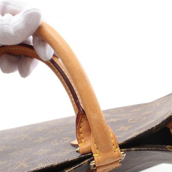 LOUIS VUITTON Monogram Sac Plat Tote Bag M51140