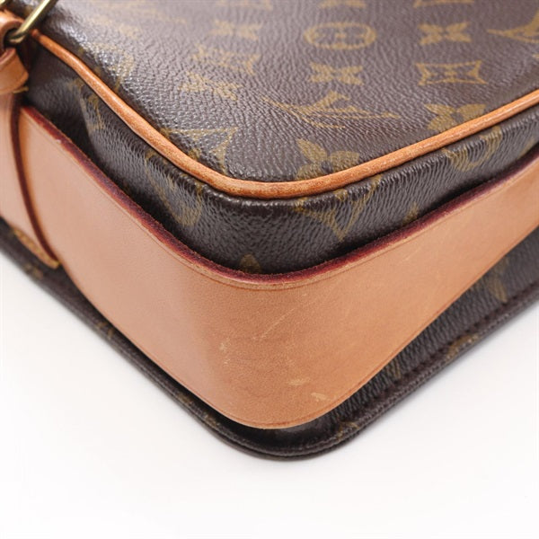 LOUIS VUITTON Monogram Cartouchi?re MM Shoulder Bag M51253
