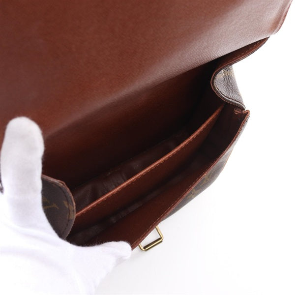 LOUIS VUITTON Monogram Cartouchi?re MM Shoulder Bag M51253