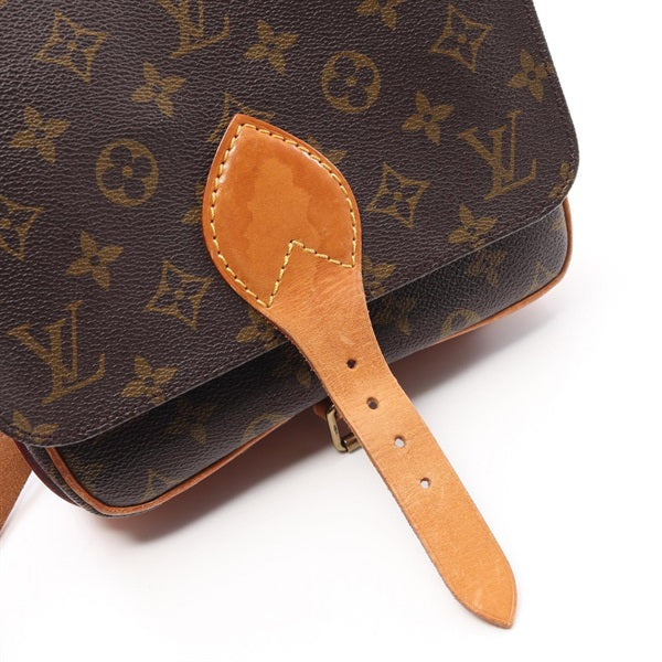 LOUIS VUITTON Monogram Cartouchi?re MM Shoulder Bag M51253