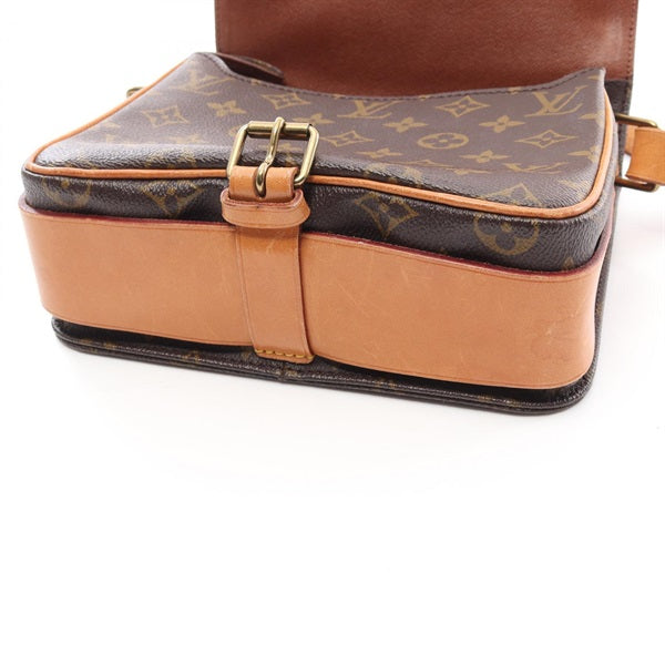 LOUIS VUITTON Monogram Cartouchi?re MM Shoulder Bag M51253