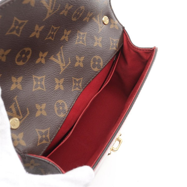 LOUIS VUITTON Monogram Cherrywood BB Handbag M52686