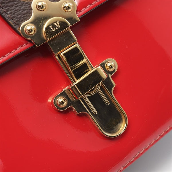 LOUIS VUITTON Monogram Cherrywood BB Handbag M52686