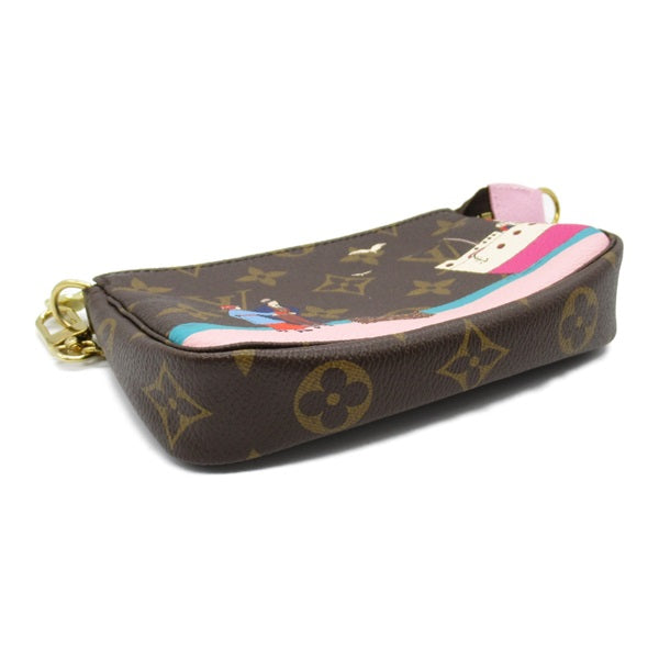 LOUIS VUITTON Monogram Mini Pochette Accessoires Accessories Pouch (with Handle) Bag M62141