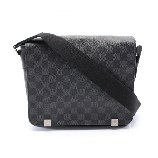 LOUIS VUITTON Damier District PM NM Shoulder Bag N41028