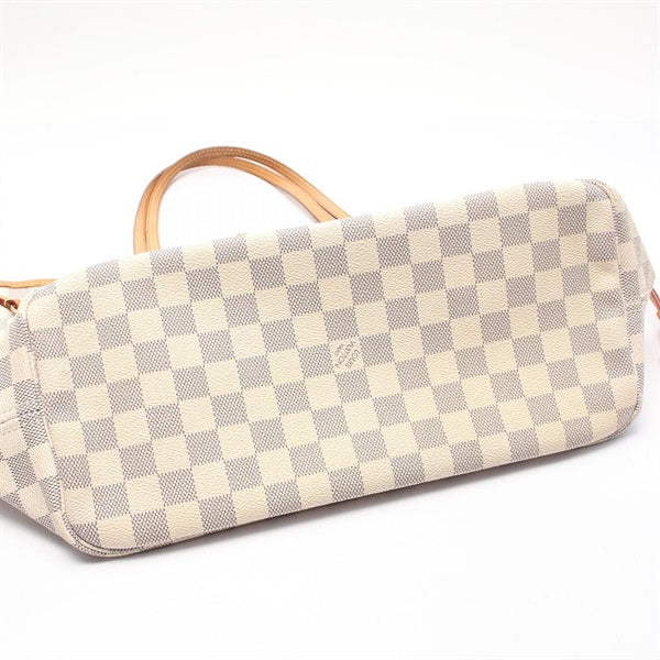 LOUIS VUITTON Damier Neverfull MM Tote Bag N51107