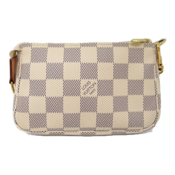 LOUIS VUITTON Damier Mini Pochette Accessoires Accessories Pouch (with Handle) Bag N58010