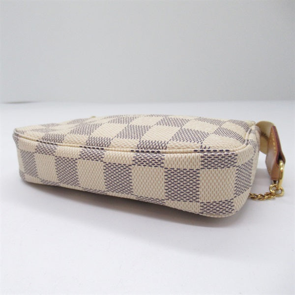LOUIS VUITTON Damier Mini Pochette Accessoires Accessories Pouch (with Handle) Bag N58010