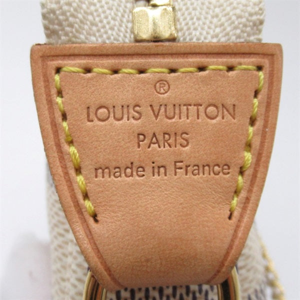 LOUIS VUITTON Damier Mini Pochette Accessoires Accessories Pouch (with Handle) Bag N58010