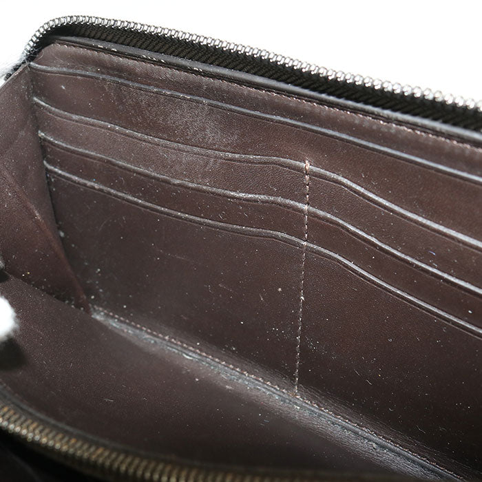 Berluti scritto leather PurseZip Around leather Men