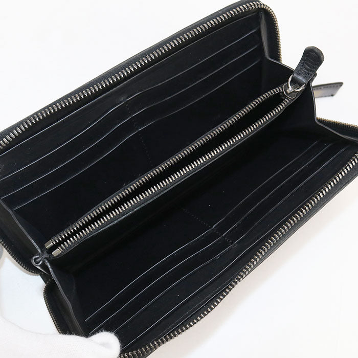 Berluti Itauba long zip wallet PurseZip Around / Venetian leather Men