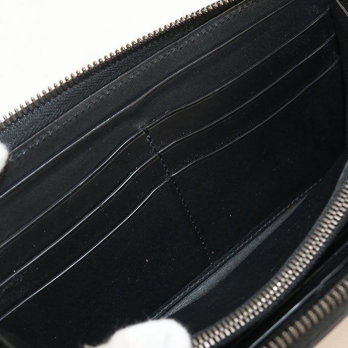 Berluti Itauba long zip wallet PurseZip Around / Venetian leather Men
