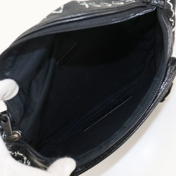 BALENCIAGA Belt bag Graffiti 529550 body bag leather Men