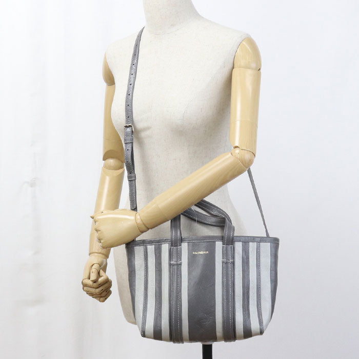 BALENCIAGA 2WAY Barbez 671404 Tote Bag Calfskin Women's