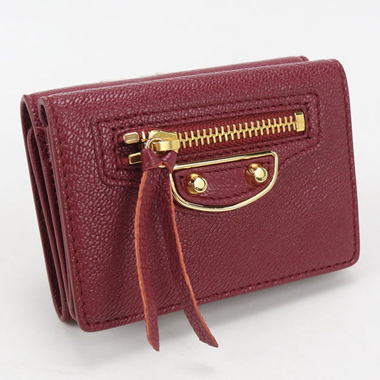 BALENCIAGA Tri-fold wallet Edge City 470059 Three fold wallet Calfskin Women