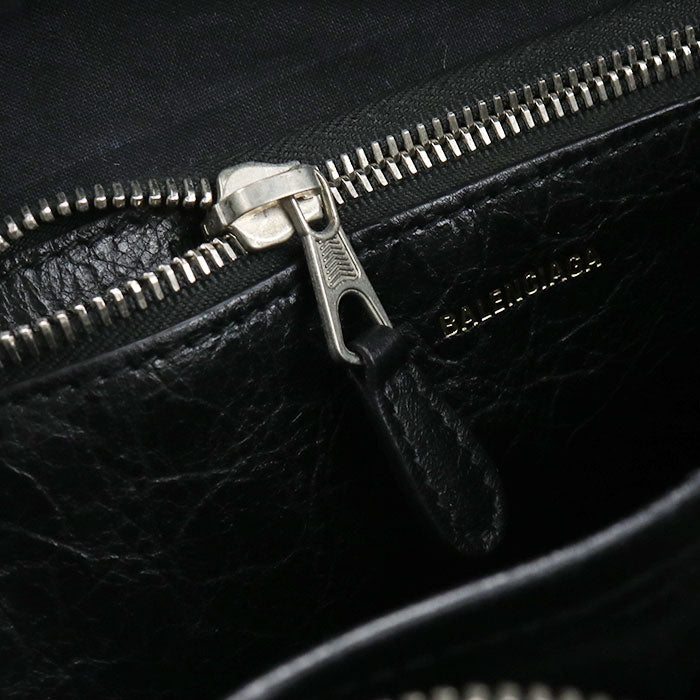 BALENCIAGA Bazaar Shopper XS 2WAY Graffiti 513989 Tote Bag leather Women's