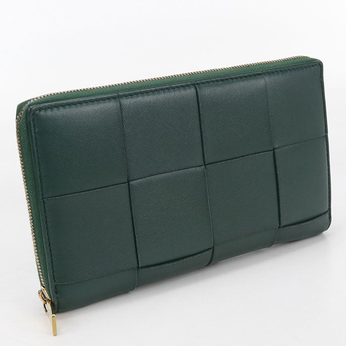 BOTTEGA VENETA Zip around wallet cassette PurseZip Around lambskin Women