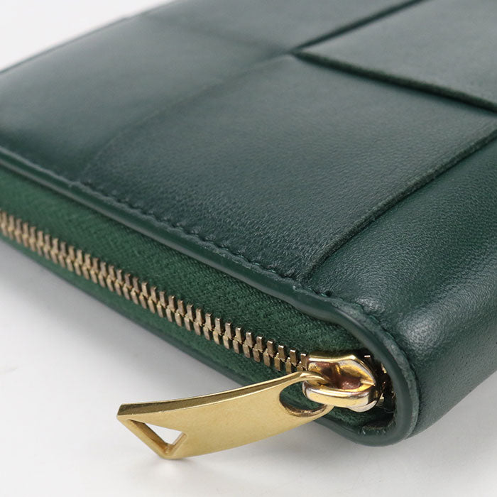 BOTTEGA VENETA Zip around wallet cassette PurseZip Around lambskin Women